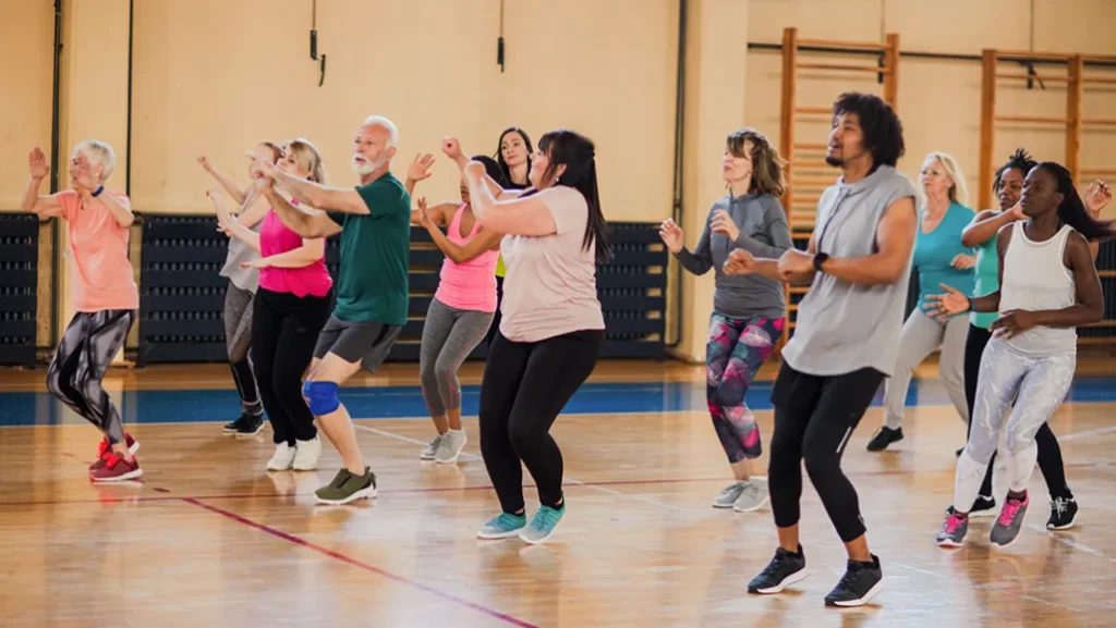 gym routine and unleash your inner athlete with group fitness classes that combine heart-pumping cardio with the camaraderie of like-minded individuals